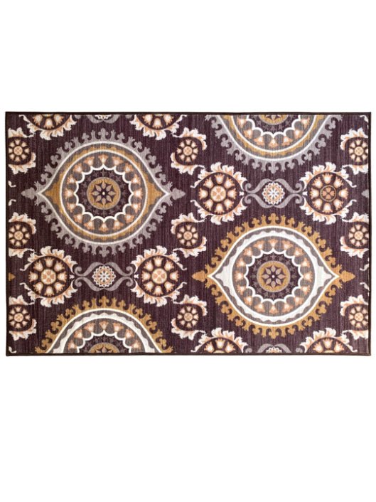Persian Brown Anti Slip Doormat, Runner & Carpet Set by Athom Living - Athom Living