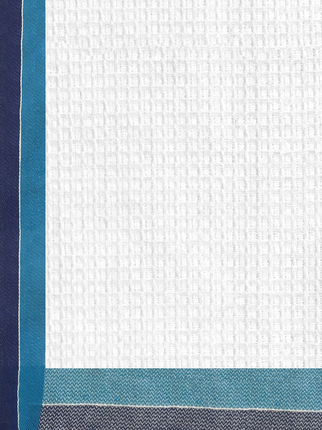 Waffle Border Light Weight Woven Cotton Bath Towel by Athom Living - Athom Living